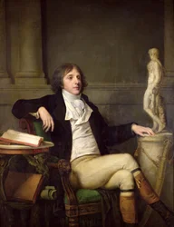 Portræt formodes at være Auguste Louis de Talleyrand (1770-1832) ca. 1792